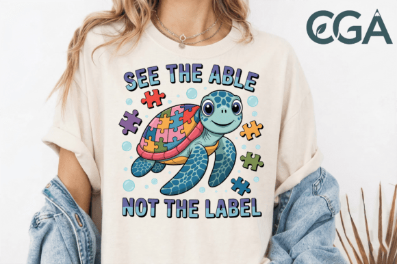 Autism Awareness Turtle PNG: A Symbol of Inclusion and Empowerment
