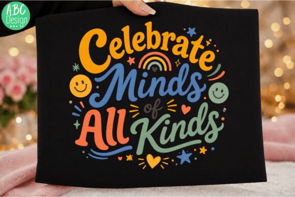 Celebrate Minds of All Kinds PNG: Inclusivity in Design