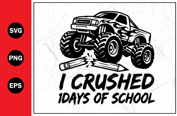 Crushed School Monster Truck Education: A Bold Design for Creative Expression