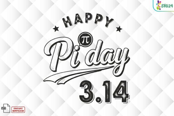 Happy Pi Day 3.14 PNG: A Must-Have Design for Math Lovers and Creative Entrepreneurs