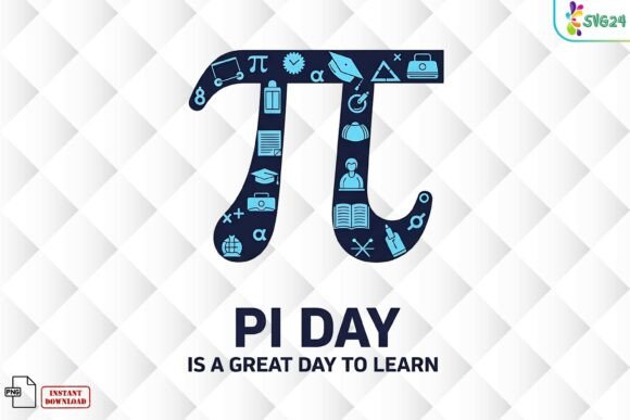 Pi Day Is a Great Day PNG: A Unique Blend of Learning and Design for Celebratory Use