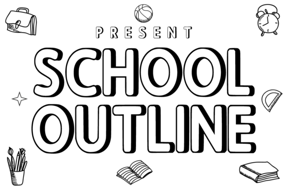 School Outline: A Playful Touch for Creative Education Designs