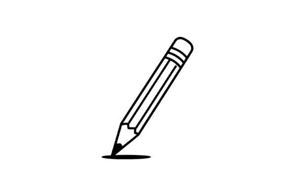 Simple Writing Pencil Icon Vector: A Versatile Design Tool for Educators, Designers, and Creators