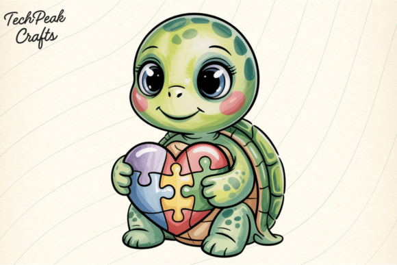 Spreading Love and Acceptance with the Autism Turtle PNG